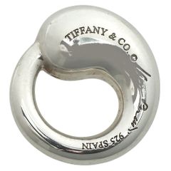 【本物保証】 新品同様 ティファニー TIFFANY & Co. 2.8g エターナルサークル ペンダントトップ シルバー925 SV925