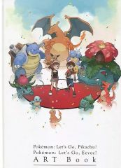 ポケモンLet's Go! ピカチュウ・イーブイ ART Bookクリアポスター