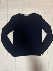 3435 UNIQLO,ユニクロ ｲﾈｽ,ﾄﾞ,ﾗ,ﾌﾚｻﾝｼﾞｭ、INES DE LA FRESSANGE Ｖネック、カシミヤ100%