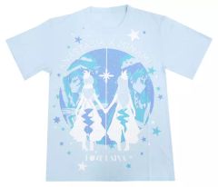 [중고] 티셔츠 (캐릭터) LOVE LAIKA 티셔츠 라이트 블루 L 사이즈 [이치 반 쿠지 아이돌 마스터 신데렐라 걸스 346 프로 아이돌 페스티벌!] B 상