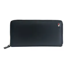 トミーヒルフィガー 長財布 ラウンドジップ TOMMY HILFIGER 31TL13X009 001 小銭入れ付き ブラック