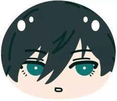 [중고] 봉제인형 마스코트·봉제인형 배지 실사 린 [블루 록 오만쥬니기니기 마스코트 2]