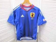 ◇美品 adidas アディダス サッカー日本代表 2004 Blue Pride レプリカ ユニフォーム サイズ150◇