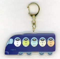 【中古】雑貨 集合(側面) アクリルキーホルダー 「すみっコぐらし×南海電車」