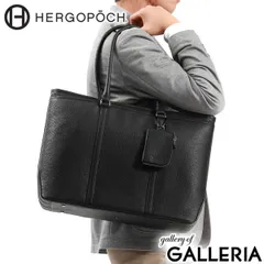 正規取扱店 エルゴポック トートバッグ メンズ レディース A4 B4 大きめ ブランド HERGOPOCH トート 革 本革 通勤 HM-TT BLACKのサムネイル