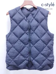 N486 [秋冬物][人気] ENGINEERED GARMENTS エンジニアード ガーメンツ ダウンベスト L ブラック カナダ製 | G★