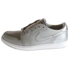 NIKE (ナイキ) AIR JORDAN 1 RETRO LOW OG SILVER CZ0790-002 エアジョーダン 1 レトロ ローカットスニーカー US10.5/28.5cm シルバー