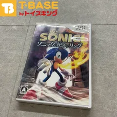 説明書欠品 任天堂/Nintendo/ニンテンドー Wii ソフト セガ ソニックと秘密のリング Sonic And The Secret Rings ソフト/■