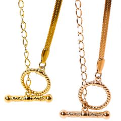 ハワイアンジュエリー マンテル スネーク チェーン ネックレス サージカルステンレス