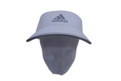 【新品】adidas(アディダス) サンバイザー 白 レディース フリーサイズ GM6303 ゴルフ用品 2301-0278 新品