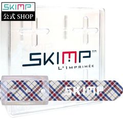 SKIMP プリントベルト メンズ レディース 長さ約140cm 幅約3.4cm【タータンチェック】