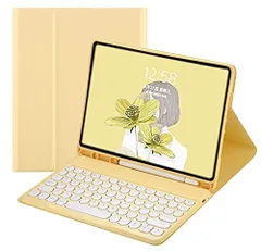 タブレット【色: 黄色】iPadPro12.9 第5世代 第4世代 第3世代 キーボード