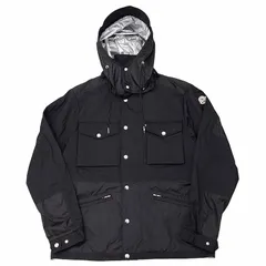 モンクレール MONCLER 20SS SIENNE GIUBBOTTO ナイロンジャケット ジップアップパーカー ブルゾン F10911B71700 大きいサイズ ブラック 4 XLサイズ相当 0328のサムネイル
