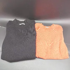 ◇ Θ 《 GeeRA まとめ売り2点セット 半袖ニット 長袖ニット レディース 》 E  【1502180046360】