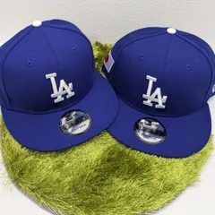 ニューエラ ロサンゼルス ドジャースキャップ　日本未発売品　帽子 - 9FIFTY MLB ジャパンフラッグ ダークロイヤル 【14517902】大谷翔平　山本由伸　佐々木朗希　２つセット