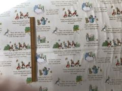 ピーターラビット コットン生地