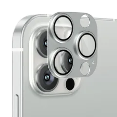 人気  レンズカバー iPhone 15Pro/15 Pro Max 用 カメラフィルム アルミ合金製 9H強化ガラス 傷防止 レンズ保護 耐衝撃 アイフォン15プロ/15プロマックス 用 カメラ保護 高透過率 黒縁取り 露出オーバー防止 カメラレンズプロテク