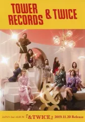 【中古】ポストカード(女性) TWICE A5ポストカード 「CD ＆TWICE」 タワーレコードオンライン予約特典