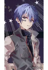 【中古】キャラカード 青柳冬弥 オリジナルトレーディングカード 「CD プロジェクトセカイ カラフルステージ! feat. 初音ミク Vivid BAD SQUAD / ひつじがいっぴき/下剋上」 初回生産分限定封入特典