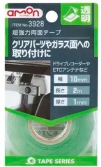 エーモン工業　超強力両面テープ 透明　【3928】