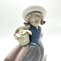 野の花とともに ＃1287 ☆リヤドロ スペイン 光沢仕上げ ヴィンテージ