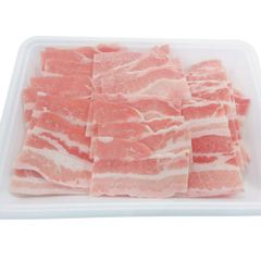 国産 豚バラ カルビ 3.5mm 2kg(500g×4パック) BBQ  炒め物 豚肉  工場直送 冷凍  工場直送 冷凍 ギフト対応可(+300円） 【自家製八王子ベーコンのサンプルプレゼント中】　商品NO.　100117