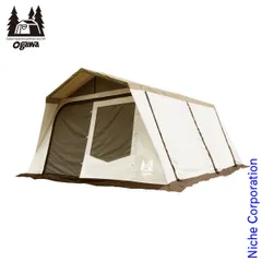 【新品】 オガワキャンパル ( ogawa ) ロッジシェルターT/C  3375 キャンプ用品 テント TC ポリコットン テクニカルコットンのサムネイル