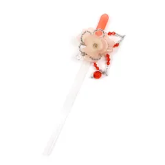 髪飾り 一本差し 浴衣 お祭り 花 夜光 ピンク 白 シルバー クリア 透明 ビーズ 薔薇 バラ 成人式 赤 振袖 前撮り 袴 キッズ 子 No.8-2697