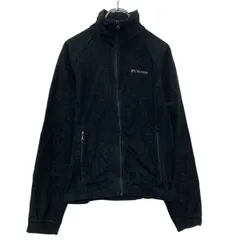 Columbia フリース ジャケット コロンビア キッズ ブラック XL~ フルジップ アウトドア古着卸 アメリカ仕入 a608-6141