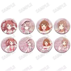 【新品】バッジ・ビンズ 【BOX】学園アイドルマスター 描き下ろし缶バッジコレクション サクライロver.