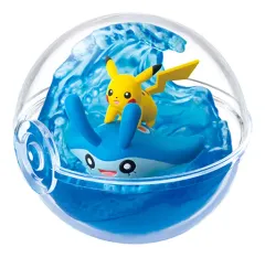 【中古】食玩 トレーディングフィギュア 2.夏の海の冒険(ピカチュウ＆タマンタ) 「ポケットモンスター テラリウムコレクション ～めぐる季節の中で～」