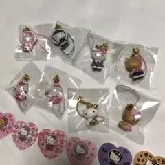 サンリオ♡キティちゃん ロリータ ミニ マスコット チャーム【激レア】 サンリオ♡キティちゃん おまもり マスコットセット【激レア