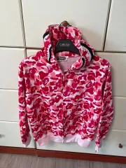 2025年最新】bape パーカー ピンクの人気アイテム - メルカリ 