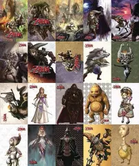 【中古】ポストカード 集合 オリジナルポストカード20枚セット 「WiiUソフト ゼルダの伝説 トワイライトプリンセス HD」 アマゾン購入特典