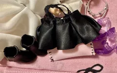 地雷系　リカちゃん用バッグ　1/6ドール用　ブライス人形　リカちゃん人形　ミニチュアバッグ　地雷系ファッション　量産型ファッション