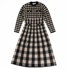 美品★Her lip to ハーリップトゥ プレイドジャガードニットワンピース 2025年最新】plaid jacquard knit dress her lipの人気アイテム