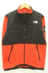 【中古】 THE NORTH FACE メンズフリースジャケット M DENALI JACKET THE NORTH FACE M 黒 ブラック 赤 レッド ロゴ NA71831