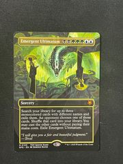 【MTG・多色】Emergent Ultimatum/出現の根本原理(英語ボーダーレス)