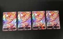 ★477　ワンピースカード　孔雀　パラレル　4枚セット　EB03-041