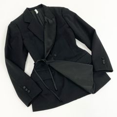 46e9 SOSHI OTSUKI ソウシオオツキ ダブルスモーキングジャケット 変形テーラードジャケット サイズ46 ブラック メンズ 男性用 デザイナーズ