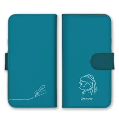 iPhone13Pro Max ケース 手帳型 アイフォン13 プロマックス スマホケース 名画 絵画 絵 アート イラスト 面白い おもしろい シュール フェルメール モナリザ ゴッホ カラー01