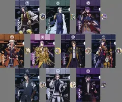 【中古】クリアファイル 全10種セット ぬーどるA4クリアファイル＆ステッカーセット 「みんなのくじ 刀剣乱舞ONLINE ～ぬーどるストッパーの陣 其ノ伍～ 10周年アニバーサリー」 G賞
