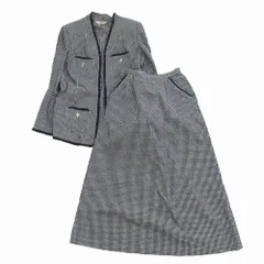 【極美品】インゲボルグ ノーカラー セットアップ レース リボン パール M パールトリムノーカラーコート - Ank Rouge(アンクルージュ)の