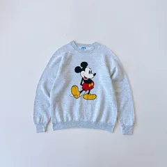 80s USA製　ミッキー　スウェット　Disney stand Mickey print sweat shirt vintage T2052 C1
