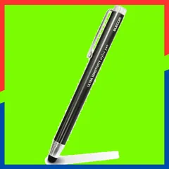 【人気商品】iPad iPhone android [ スタンダード で使える] 超高感度タイプ ブラック スタイラスペン タッチペン PWTPC01BK エレコム