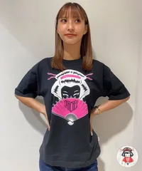 【ムラスポ公式】新品 TAHCHEE ターチー 半袖 Tシャツ レディース フロントプリント オーバーサイズ 和モチーフ TC240700-01 ムラサキスポーツ限定のサムネイル