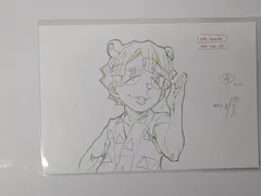 鬼滅の刃 無限列車編 コラボレーションカフェ 展示原画ポストカード 第三期 嘴平伊之助の夢 2 我妻善逸 チュウ逸 A グッズ ポストカード