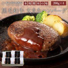 藤彩牛肉 大判ハンバーグセット【4個】2100