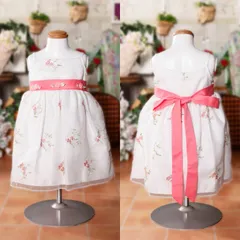 ベビードレス　子供ドレス　結婚式ドレス　バースデイ　UK18M（80ｃｍ）　usedの商品