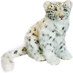 HANSA BH4355 ユキヒョウ(仔) 40 SNOW LEOPARD  リアル ぬいぐるみ 豹 雪豹 ハンサ 動物 犬 猫 鳥 アニマル 置物 人形 フィギュア 大きい マスコット 実物大 大型 ビッグ おすすめ かわいい おしゃれ